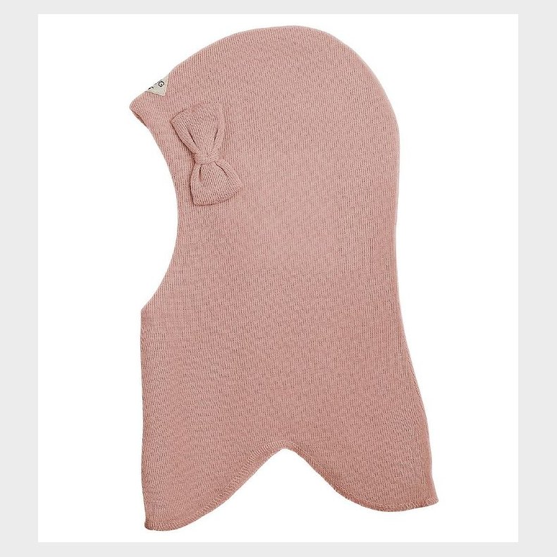 Racing Kids Elefanthue - Uld/Bomuld - 2-lags - Dusty Rose m. Sl