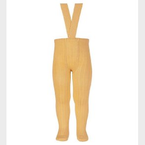 Condor Strmpebukser m. Seler - Rib - Gul