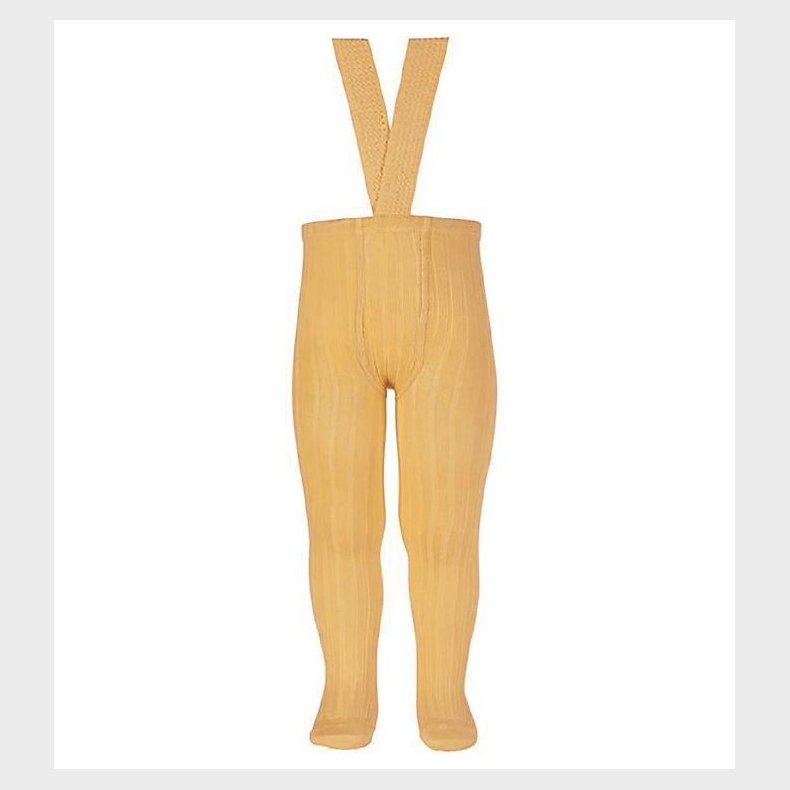 Condor Strmpebukser m. Seler - Rib - Gul