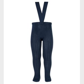 Condor Strmpebukser m. Seler - Rib - Bl