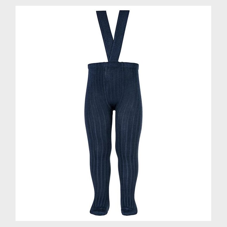 Condor Strmpebukser m. Seler - Rib - Bl