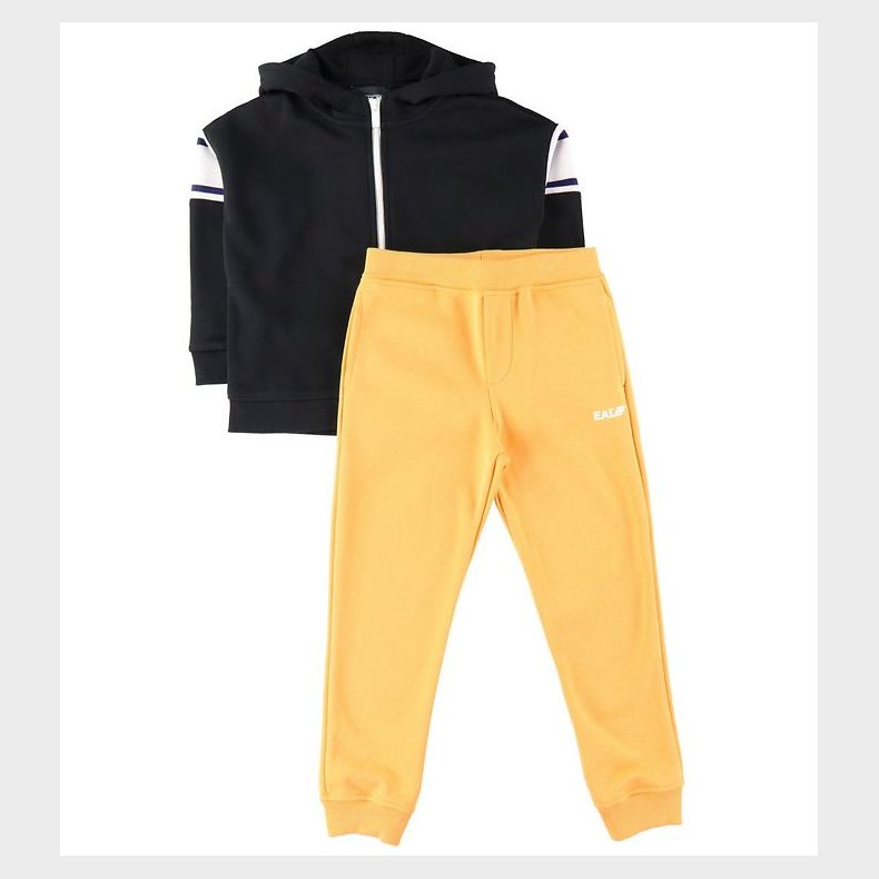 Emporio Armani Sweats�t - Sort/Gul