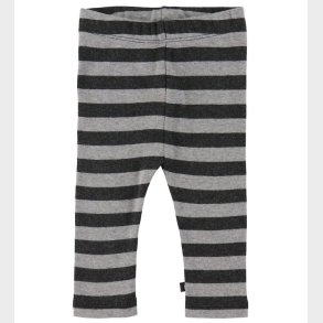 Smallstuff Leggings - Stribet - Grey/antrazit