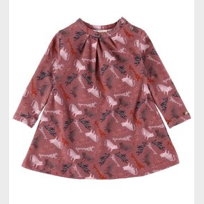 Smallstuff Kjole - Safari - Rasberry