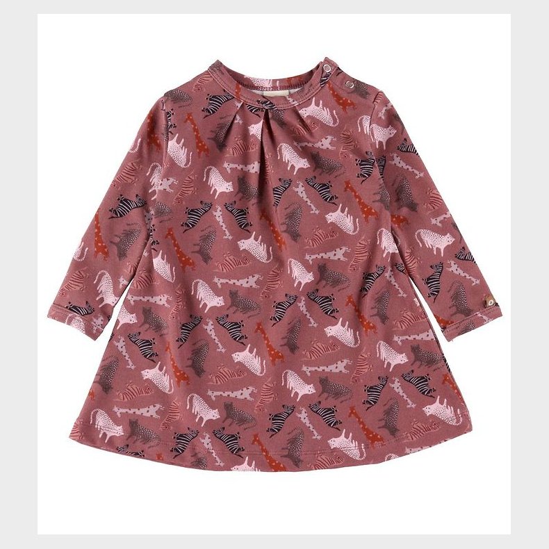 Smallstuff Kjole - Safari - Rasberry