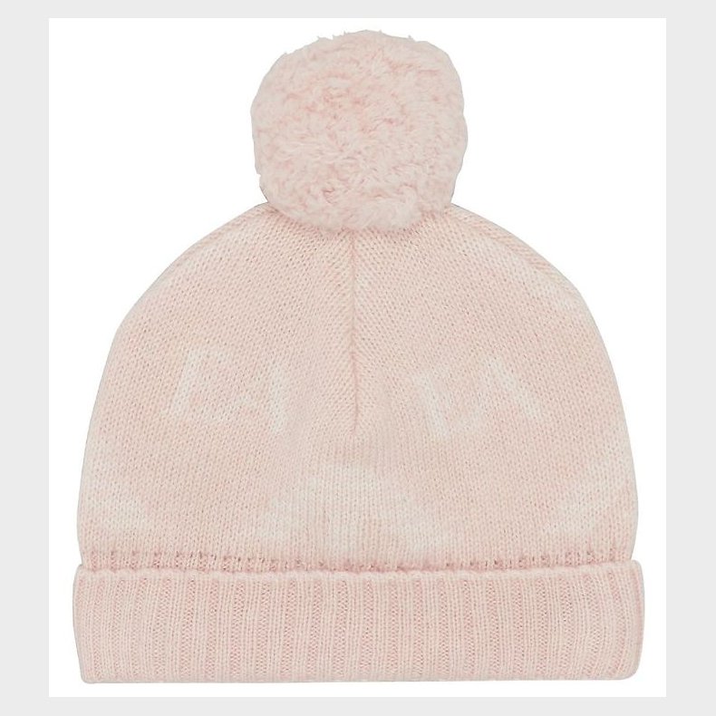 Emporio Armani Hue - Uld/Silke - Rosa m. Hvid