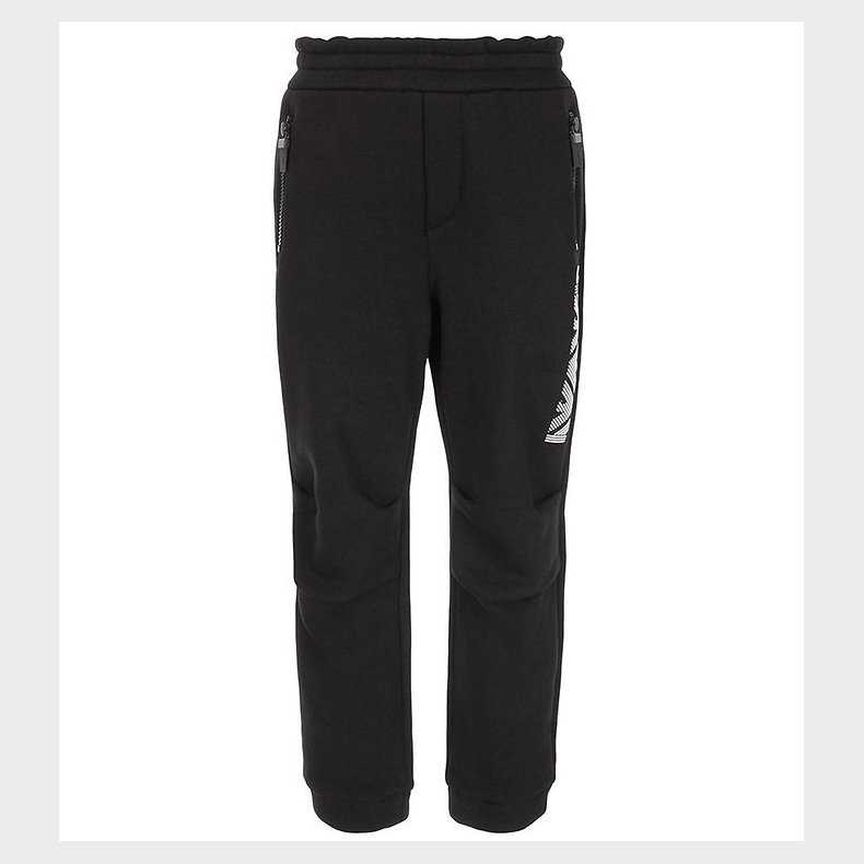 Emporio Armani Sweatpants - Sort m. Hvid