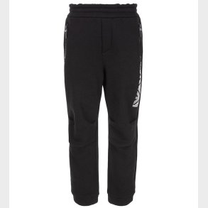 Emporio Armani Sweatpants - Sort m. Hvid