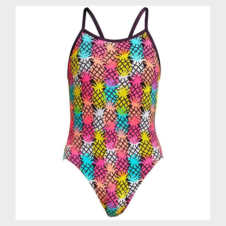 Funkita Badedragt - UV50+ - Single Strap - Pino Punch m. Ananass