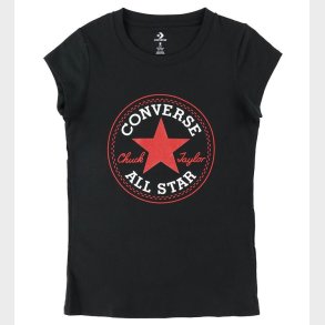 Converse T-shirt - Sort m. Logo
