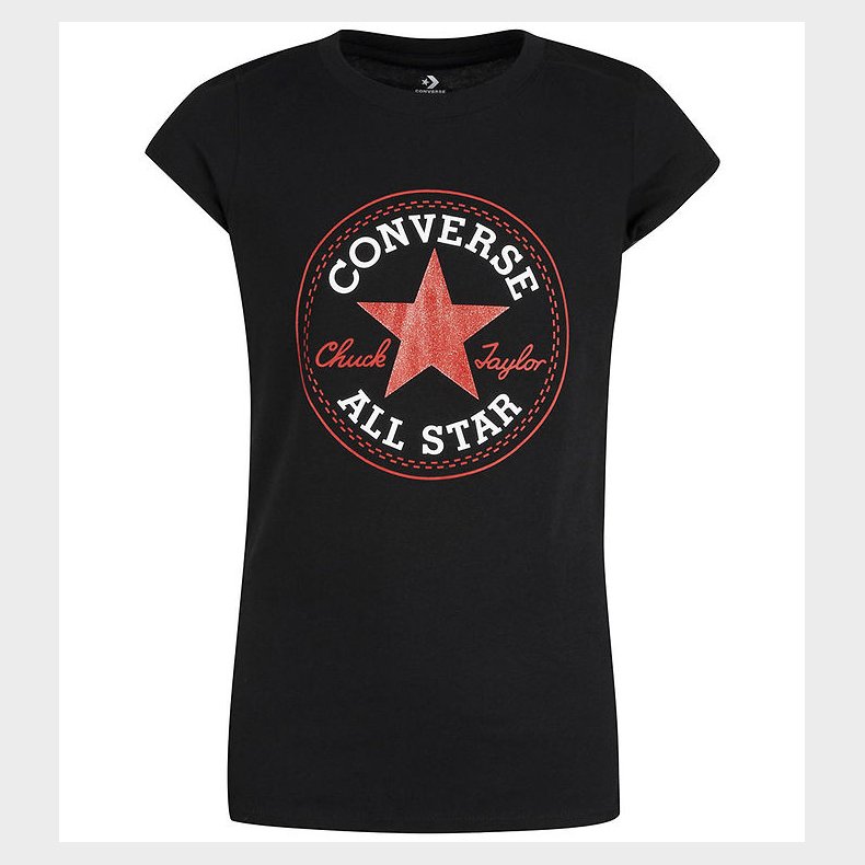 Converse T-shirt - Sort m. Logo