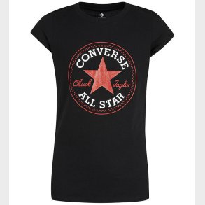 Converse T-shirt - Sort m. Logo