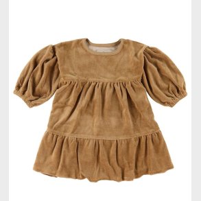 Huttelihut Kjole - Daily - Velour - Ocre