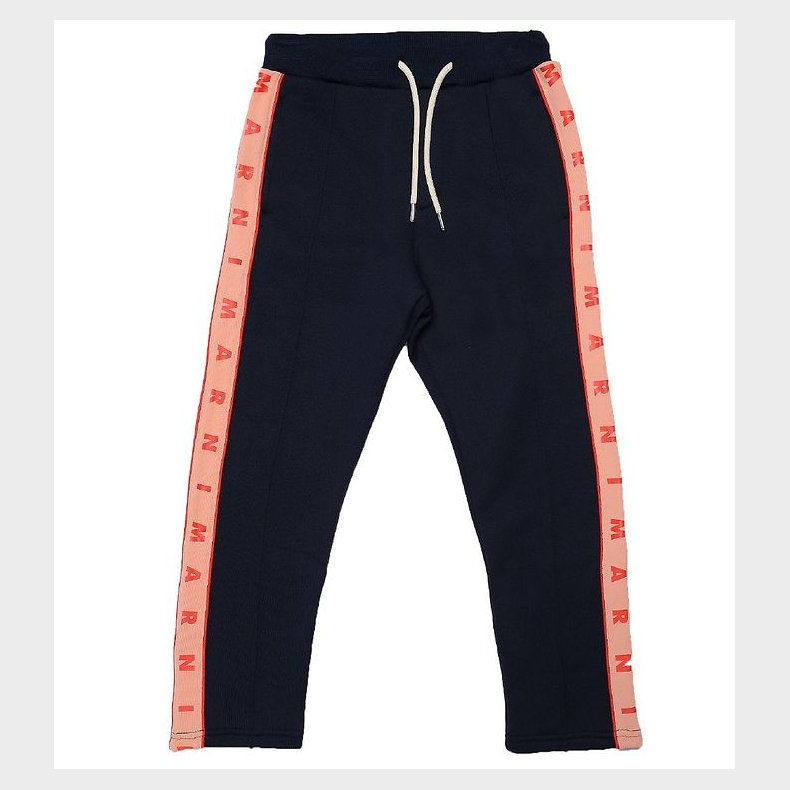 Marni Sweatpants - Navy m. Koral