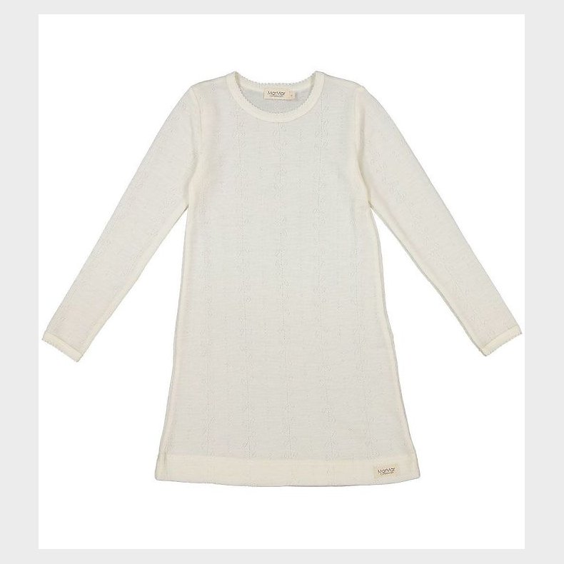 MarMar Natkjole - Uld - Pointelle - Natural
