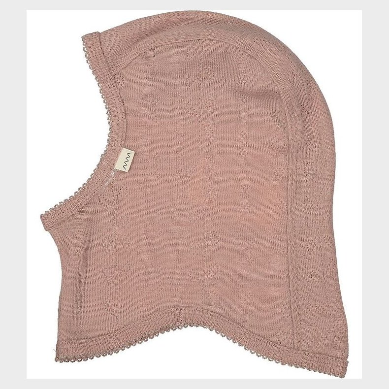 MarMar Elefanthue - Uld - Pointelle - 1-lags - Burnt Rose