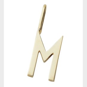 Design Letters Vedhng Til Halskde - M - 18 K Guldbelagt