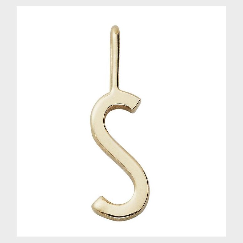 Design Letters Vedhng Til Halskde - S - 18 K Guldbelagt