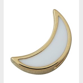 Design Letters Vedhng Til Halskde - Mne - Guld/Hvid