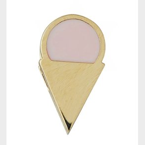 Design Letters Vedhng Til Halskde - Is - Guld/Rosa