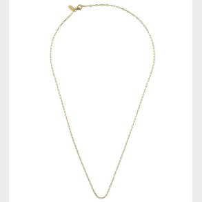 Design Letters Halskde - Square Link - 40 cm - 18 K Guldbelagt