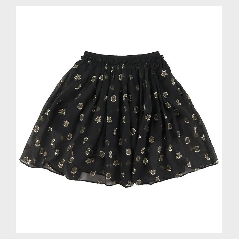 Stella McCartney Kids Nederdel - Sort/Guld