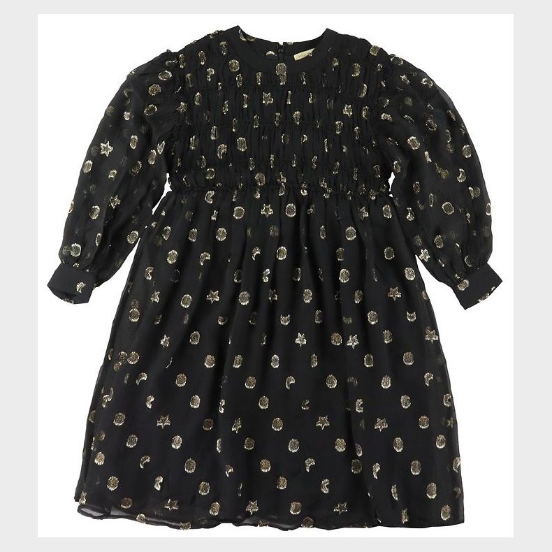 Stella McCartney Kids Kjole - Sort/Guld