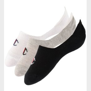 Champion Strmper - Footie - 6-Pak - White/Grey/Black