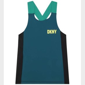 DKNY Trningstop - Petroleumsbl/Sort