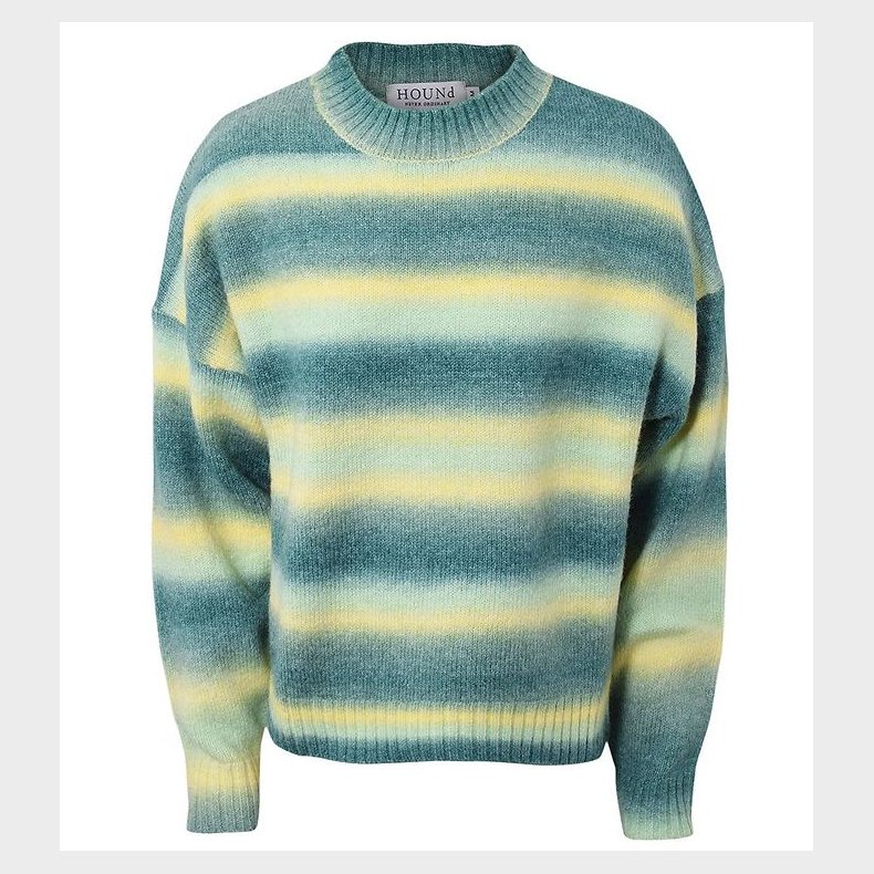 Hound Bluse - Strik - Stribet Grn