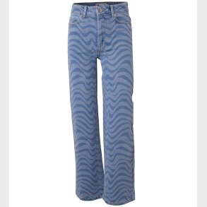 Hound Jeans - Wide w/ Print - Blue Denim