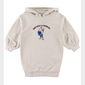 Emporio Armani Sweatkjole - Silver Cloud