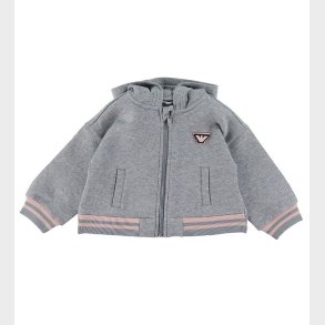 Emporio Armani Cardigan - Grmeleret m. Rosa