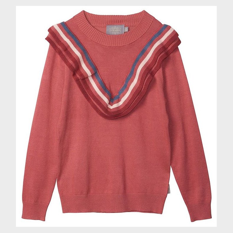 Creamie Bluse - Dusty Cedar