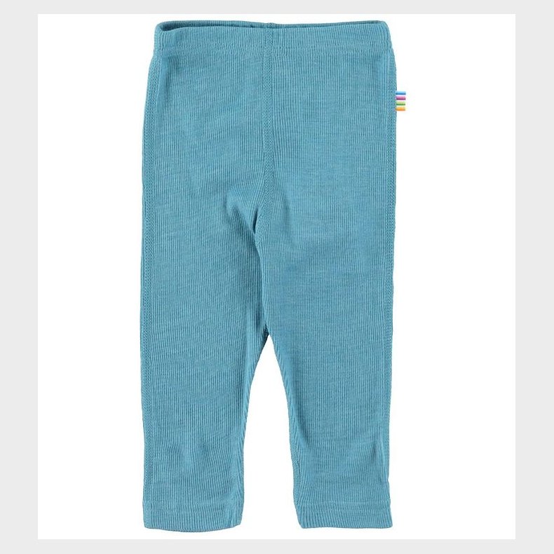 Joha Leggings - Uld/Silke - Rib - Bl�