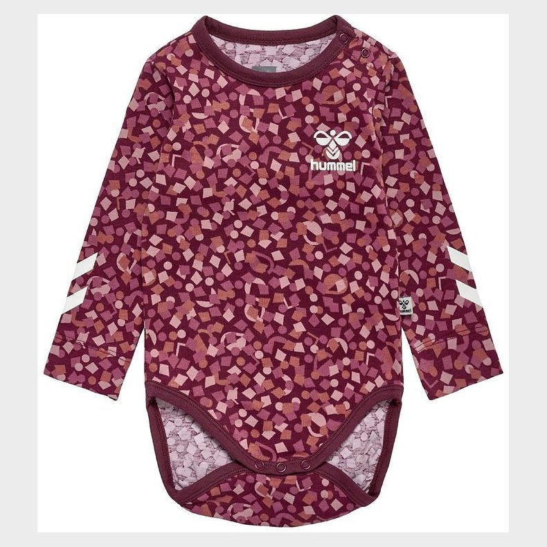 Hummel Body l/ - HmlConfetti - Windsor Wine