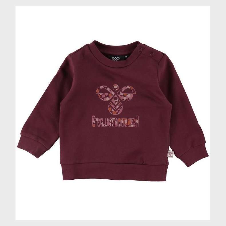 Hummel Sweatshirt - HmlLime - Windsor Wine