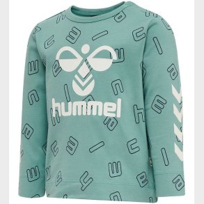 Hummel bluse - hmlAthens - Mineral Blue