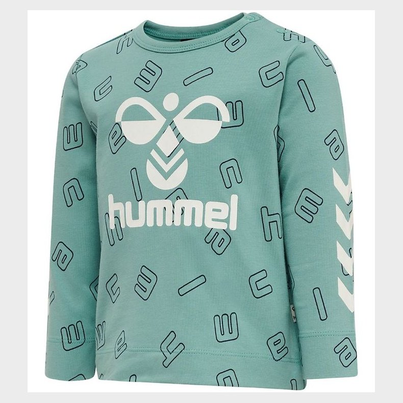 Hummel bluse - hmlAthens - Mineral Blue