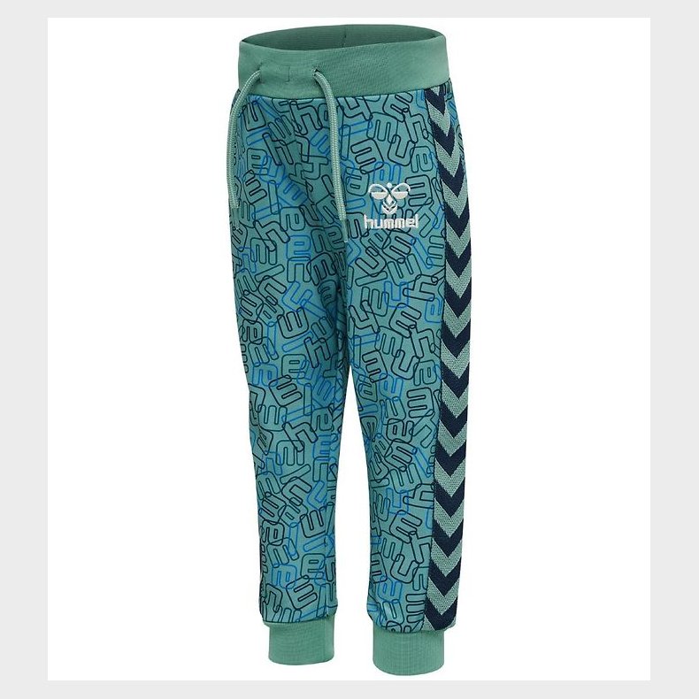 Hummel Sweatpants - hmlOlympus - Mineral Blue