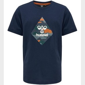 Hummel T-shirt - hmlOliver - Black Iris