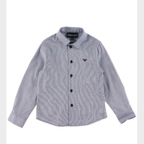 Emporio Armani Skjorte - Navy/Hvidternet
