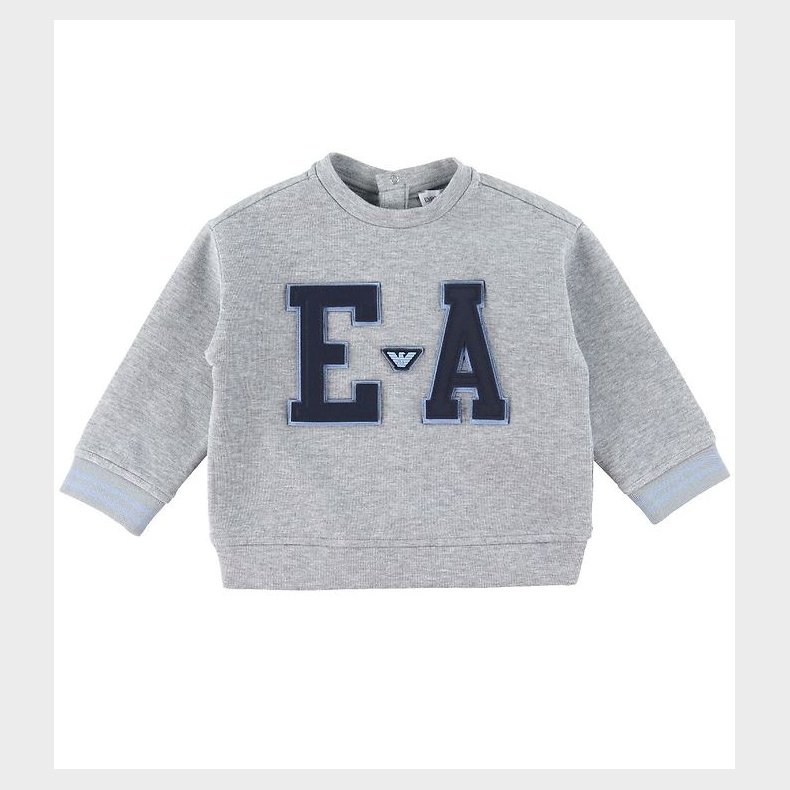 Emporio Armani Bluse - Gremeleret m. Navy