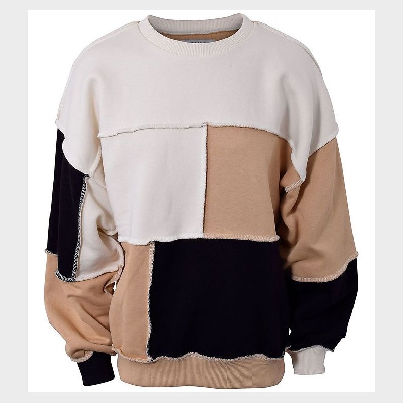 Hound Sweatshirt - Patchwork - Sand