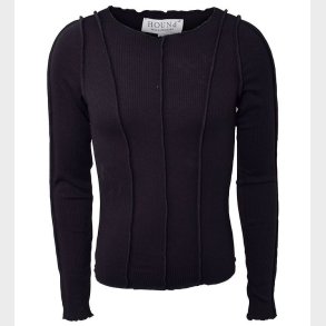 Hound Bluse - Fitted - Sort