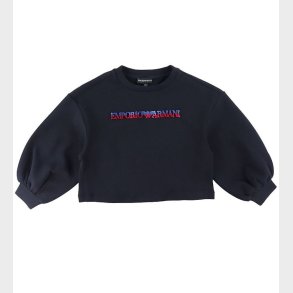 Emporio Armani Bluse - Blue Navy m. Velour