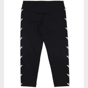 EA7 Leggings - Sort m. Logoer