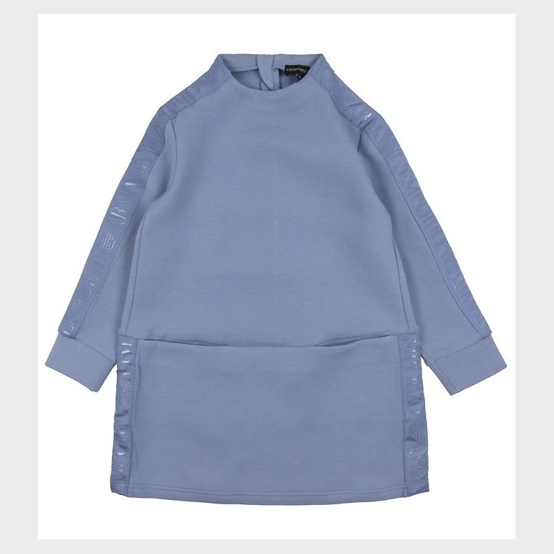 Emporio Armani Kjole - Stvet Bl m. Logostribe