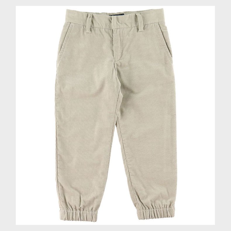 Emporio Armani Fljlsbukser - Lys Beige