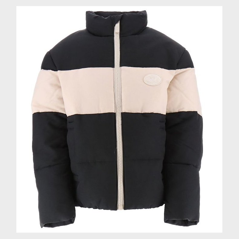 Emporio Armani Dynejakke - Blue Navy m. Creme